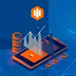 graphs and data illustration